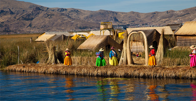 Latinská Amerika Titicaca